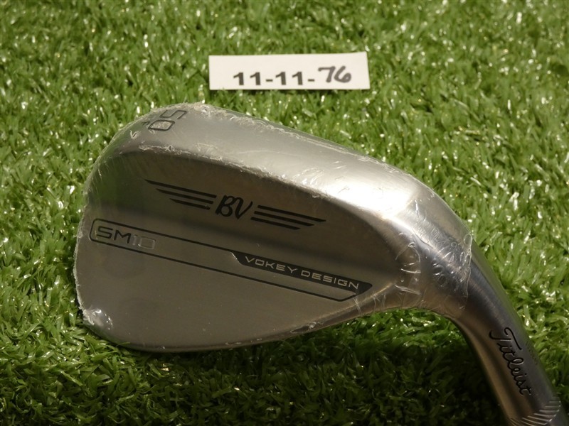 Titleist Vokey SM10 Tour Chrome 50* 12* Gap Wedge F Grind Dynamic Gold Steel New