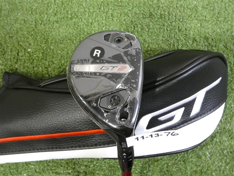 Titleist GT2 24* 5 Hybrid Denali Red 60g 5.5 Regular Graphite with Headcover New