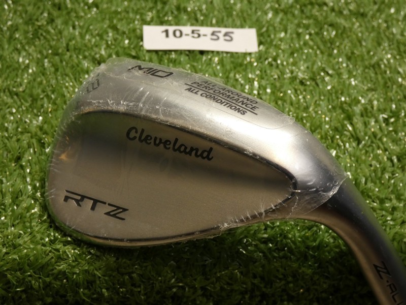 Cleveland RTZ ZipCore Tour Satin 58* 10* Lob Wedge Mid DG Spinner Steel New