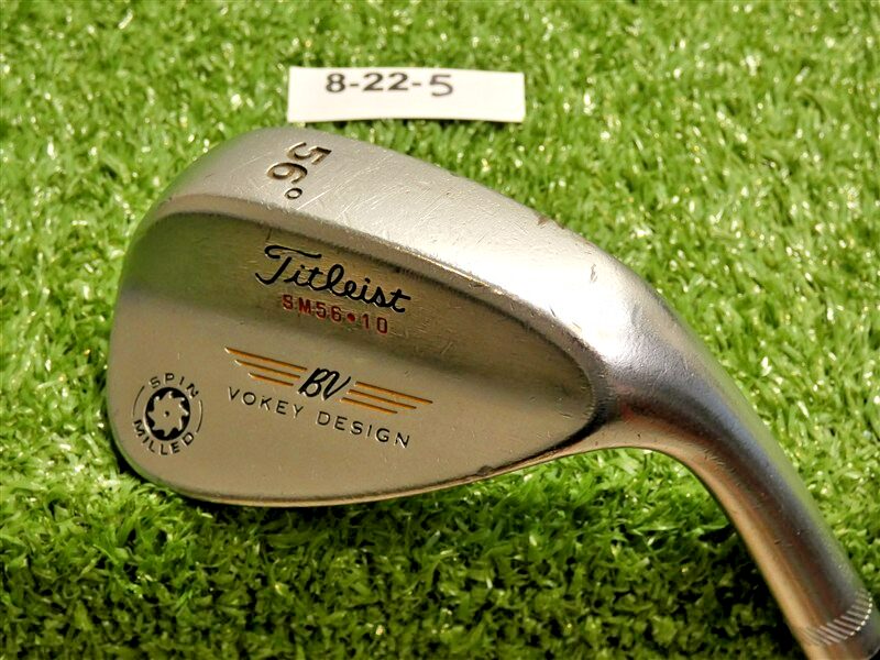 Titleist Vokey Spin Milled 2006 Chrome 56* 10* Sand Wedge Dynamic Gold Steel