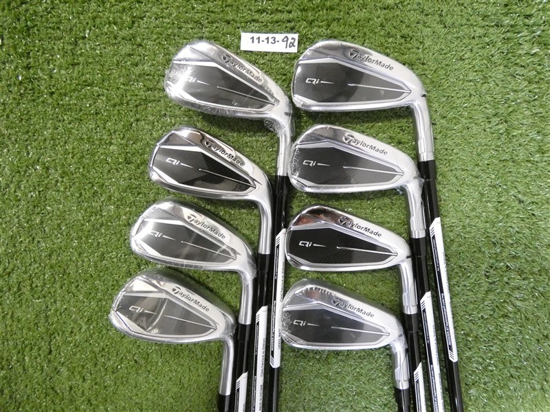 TaylorMade Qi Irons 4-P & S Ventus TR Blue 6 Regular Graphite New