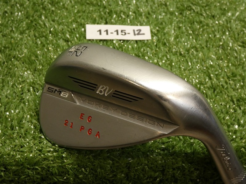 Titleist Vokey SM8 Tour Chrome 52* 08* Gap Wedge F Grind DG Steel Excellent