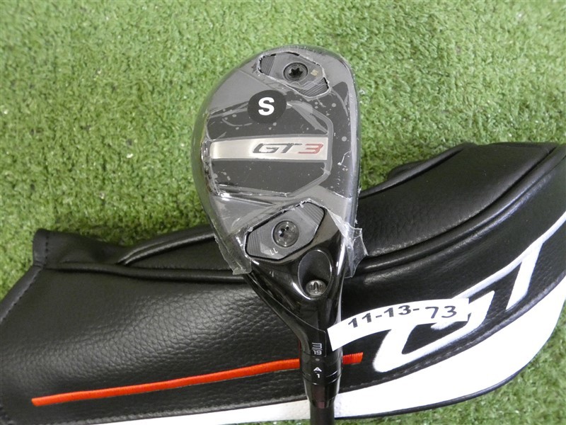 Titleist GT3 19* 3 Hybrid HZRDUS Black 5G 80g 6.0 Stiff Graphite w Headcover New