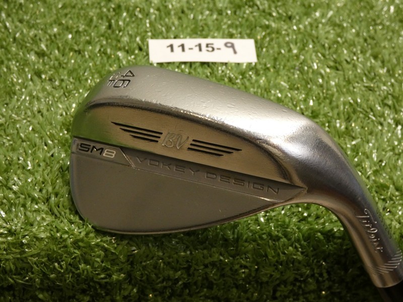 Titleist SM8 Tour Chrome 46* 10* Pitching Wedge F Grind NS Pro Extra Stiff Steel