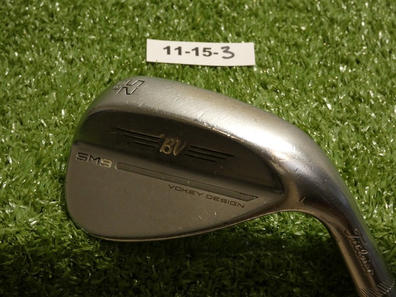 Titleist Vokey SM9 Tour Chrome 52* 08* Gap Wedge F Grind Dynamic Gold Steel