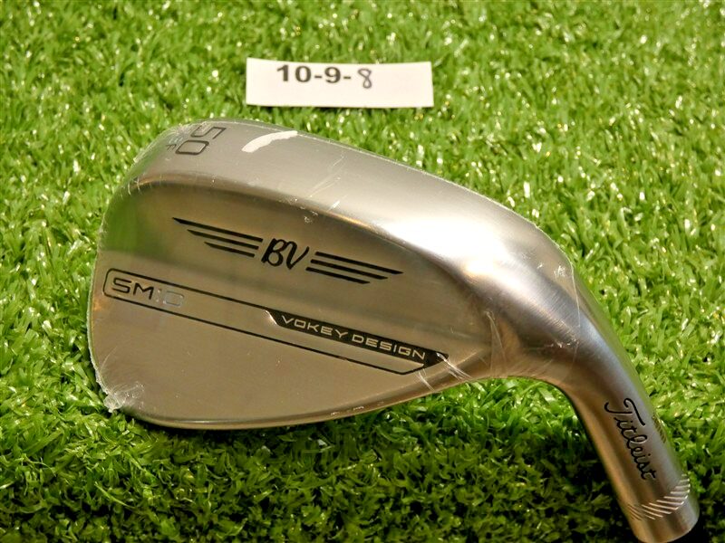 Titleist Vokey SM10 Chrome 50* 8* Gap Wedge F Grind NS Pro 950 Regular Steel New