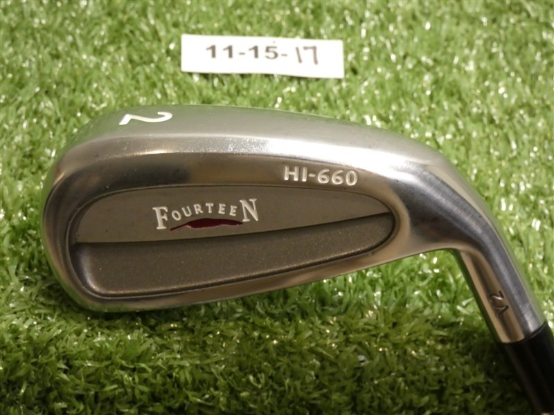 Fourteen V2 HI-660 2 Utility Iron Project X 6.0 Stiff Steel Excellent