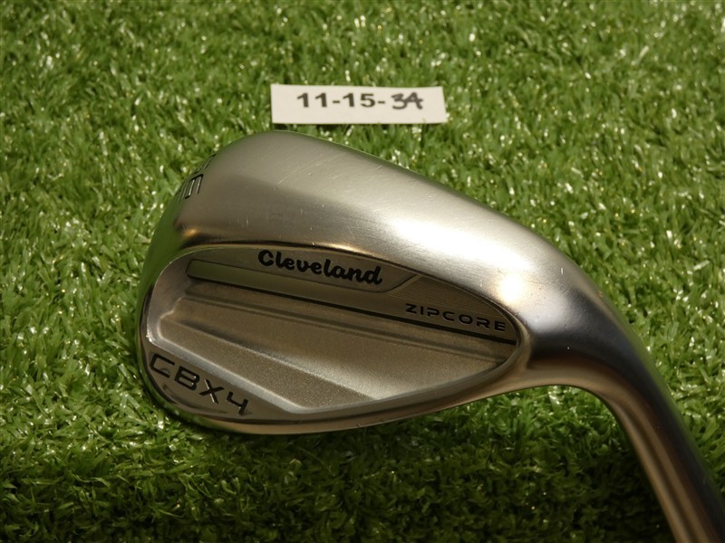 Cleveland CBX 4 ZipCore 56* 14* Sand Wedge KBS Hi-Rev 2.0 115 Steel Mint