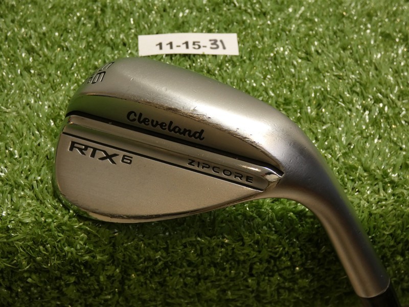 Cleveland RTX 6 ZipCore Tour Satin 56* 10* Sand Wedge Mid DG Spinner Steel