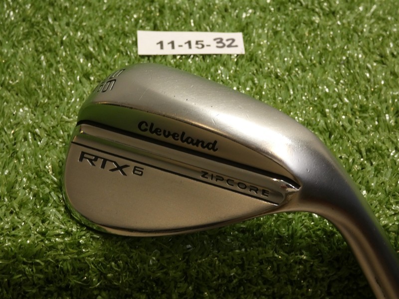 Cleveland RTX 6 ZipCore Satin 56* 10* Sand Wedge Mid DG Spinner Steel Excellent