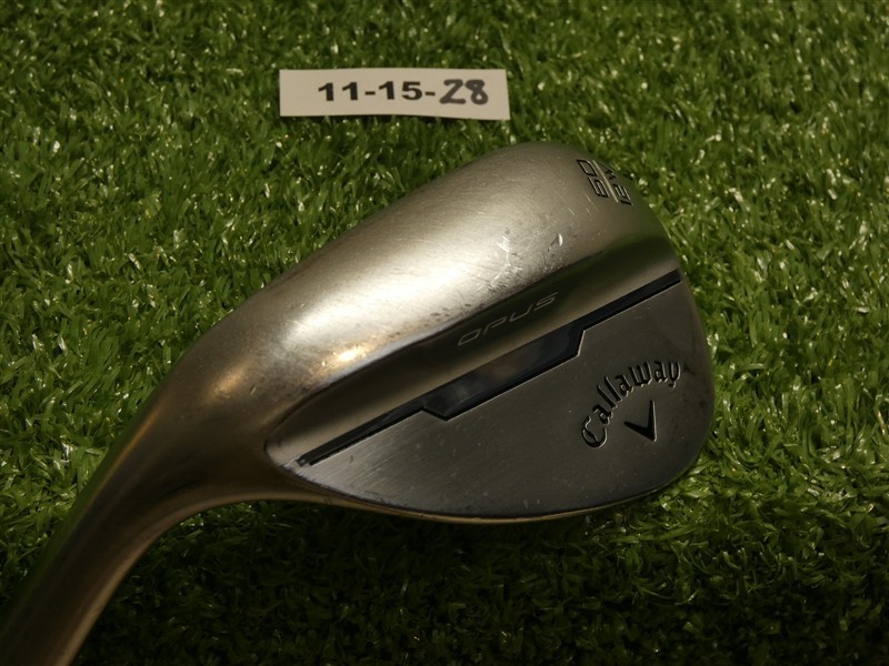 Callaway Opus Left Hand 60* 12* Lob Wedge W Grind DG S400 Onyx Stiff Steel