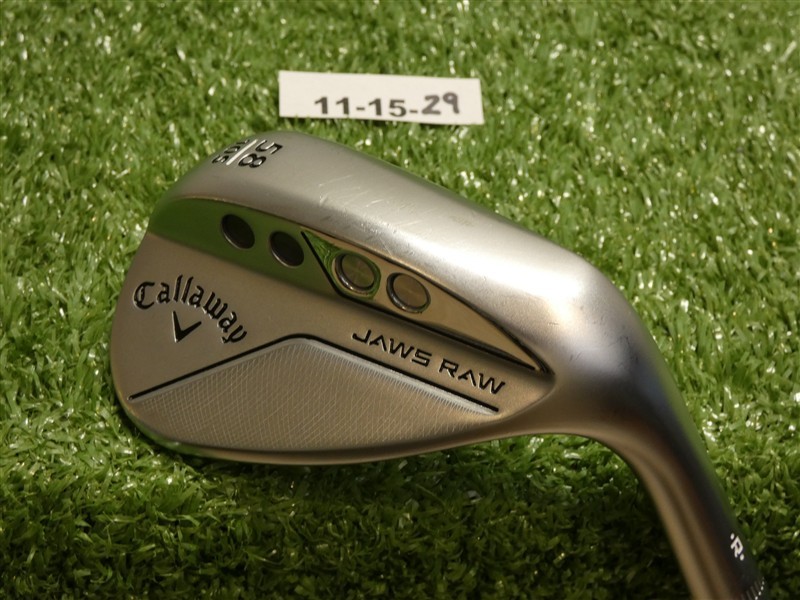Callaway Jaws Raw Chrome 58* 10* Lob Wedge S Grind DG Spinner Steel Excellent