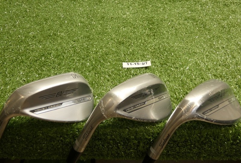 Titleist Vokey SM10 Left Hand 52/56/60* Gap/Sand/Lob Wedge Set DG Steel New