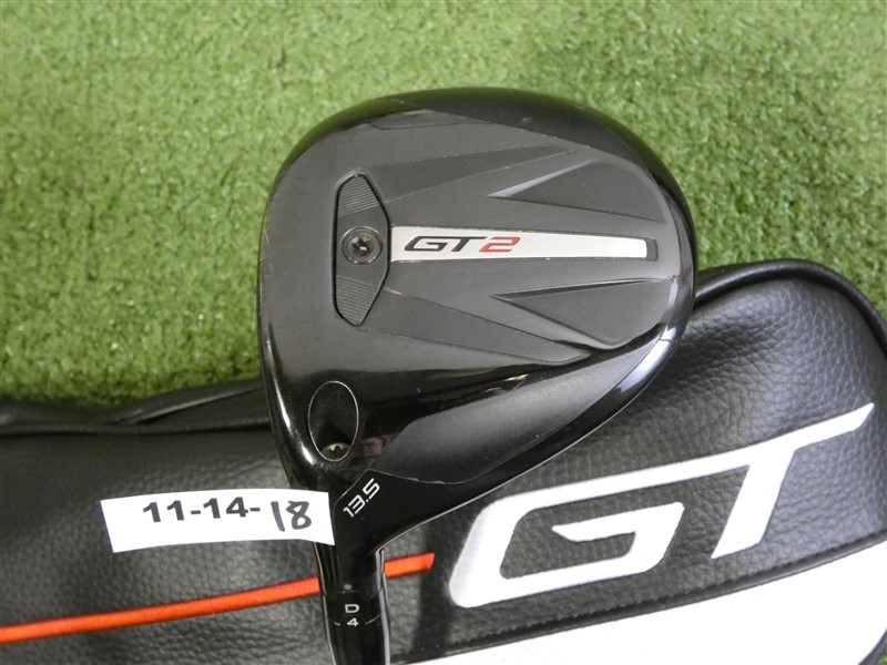 Titleist GT2 13.5* Left Hand 3 Wood Tensei AV Blue 65 Stiff w HC Mid Excellent