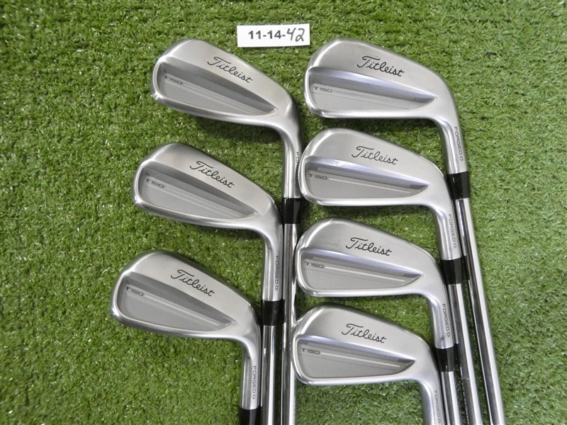 Titleist 2025 T150 Forged Irons 4-P Tour 120 X Extra Stiff Steel +1″ Mint