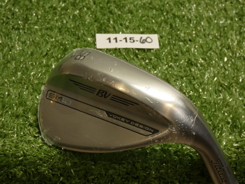 Titleist Vokey SM10 Tour Chrome 58* 10* Lob Wedge S Grind Dynamic Gold Steel New