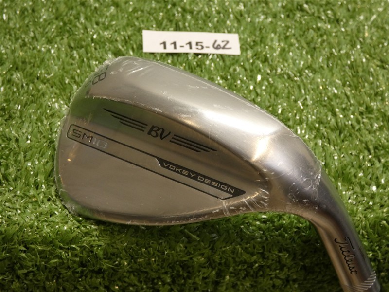 Titleist Vokey SM10 Tour Chrome 58* 12* Lob Wedge D Grind Dynamic Gold Steel New