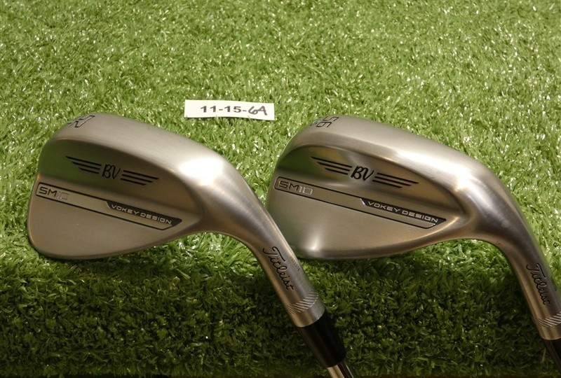Titleist Vokey SM10 Tour Chrome 52/56* 08/10* Gap/Sand Wedge Set DG Steel New