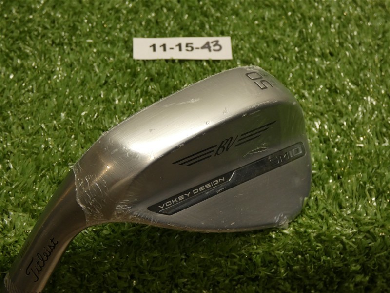 Titleist Vokey SM10 Left Hand 50* 08* Gap Wedge F Grind Dynamic Gold Steel New