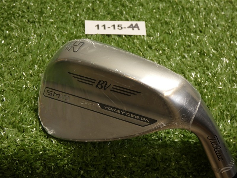 Titleist Vokey SM10 Tour Chrome 52* 08* Gap Wedge F Grind Dynamic Gold Steel New