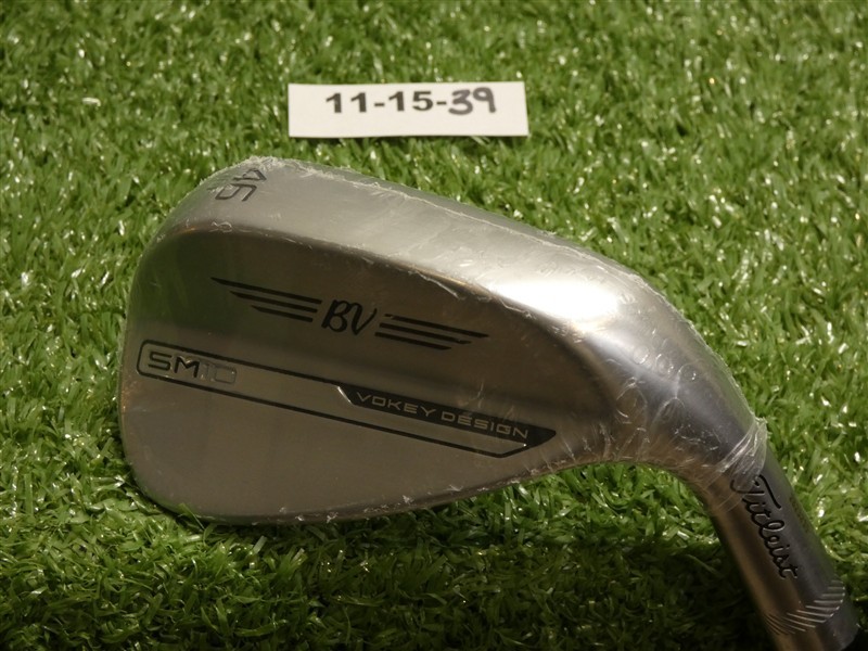 Titleist Vokey SM10 Tour Chrome 46* 10* Pitching Wedge F Grind DG Steel New