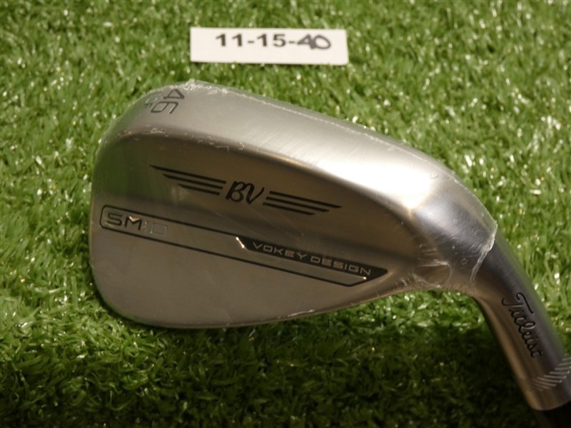 Titleist Vokey SM10 Tour Chrome 46* 10* Pitching Wedge F Grind DG Steel New