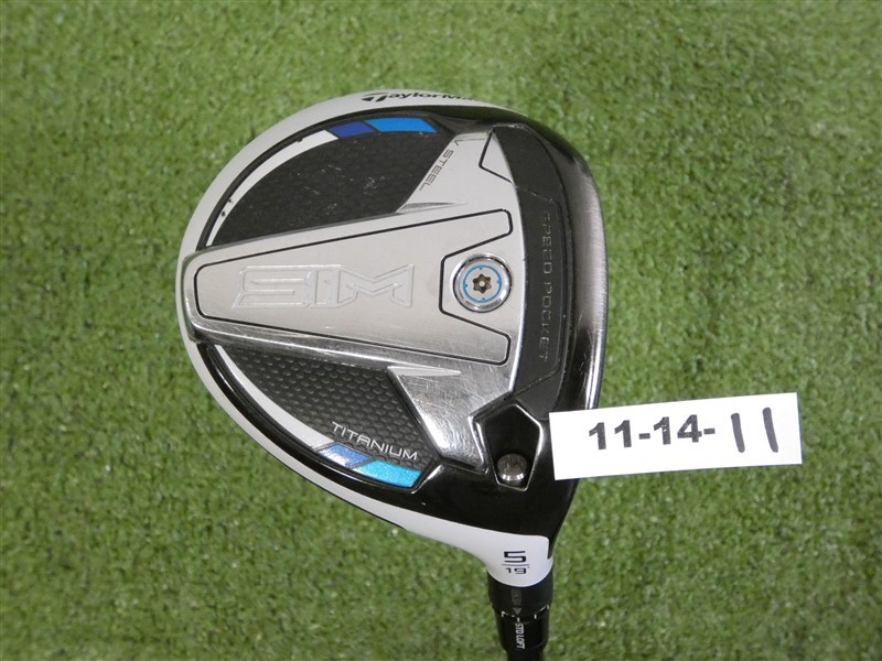 TaylorMade SIM Ti 19* 5 Wood Diamana Limited 75 Stiff Graphite with Mid Grip 42″