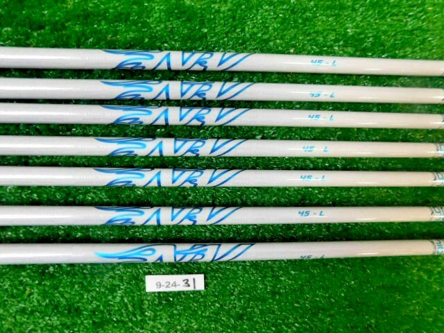 Aldila NV 45 Ladies Flex Set of 7 Hybrid/Iron Shafts 41.5″ New