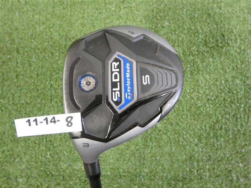 TaylorMade SLDR S 15* Left Hand 3 Wood Speeder 65 Regular Graphite