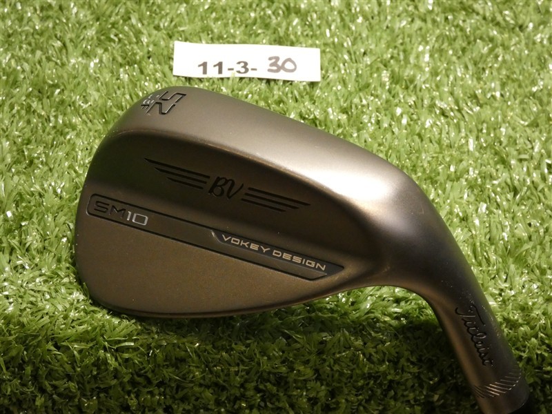 Titleist Vokey SM10 Nickel 52* 08* Gap Wedge F Grind Dynamic Gold Steel Mint