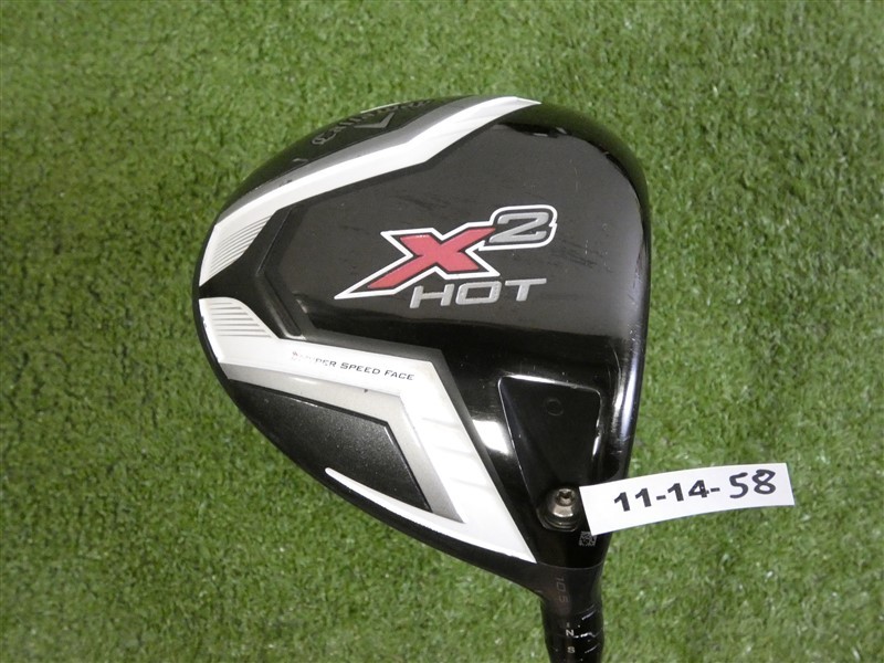 Callaway X2 Hot 10.5* Womens Driver Even Flow 45g 4.0 Ladies Graphite