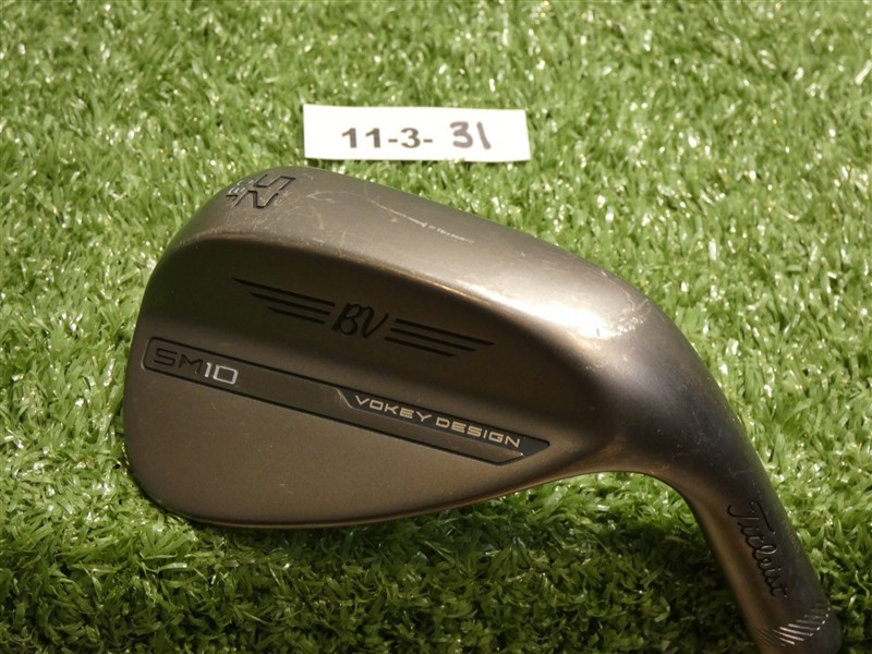 Titleist Vokey SM10 Nickel 52* 08* Gap Wedge F Grind Dynamic Gold Steel