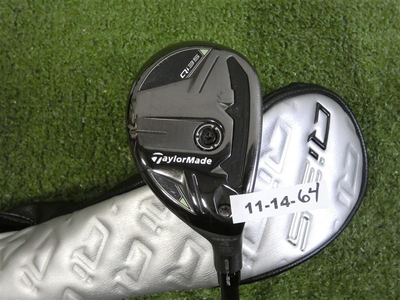 TaylorMade Qi35 22* 4 Hybrid Rescue Ventus Blue 7 Stiff Graphite with Headcover