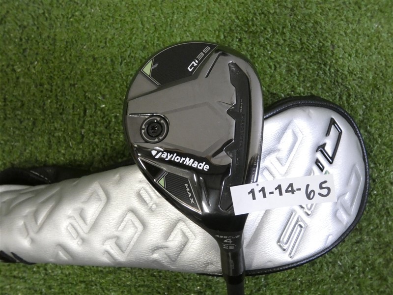 TaylorMade Qi35 Max 23* 4 Hybrid Rescue AirSpeeder 50 Regular Graphite w HC Mint