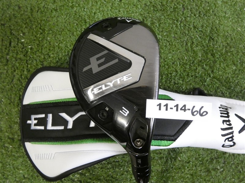 Callaway Elyte 19* Womens 3 Hybrid Eldio 40 Ladies Graphite with HC Excellent