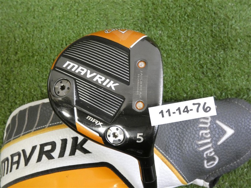 Callaway Mavrik Max 18* Womens 5 Wood Helium 5F1 Ladies Graphite with Headcover