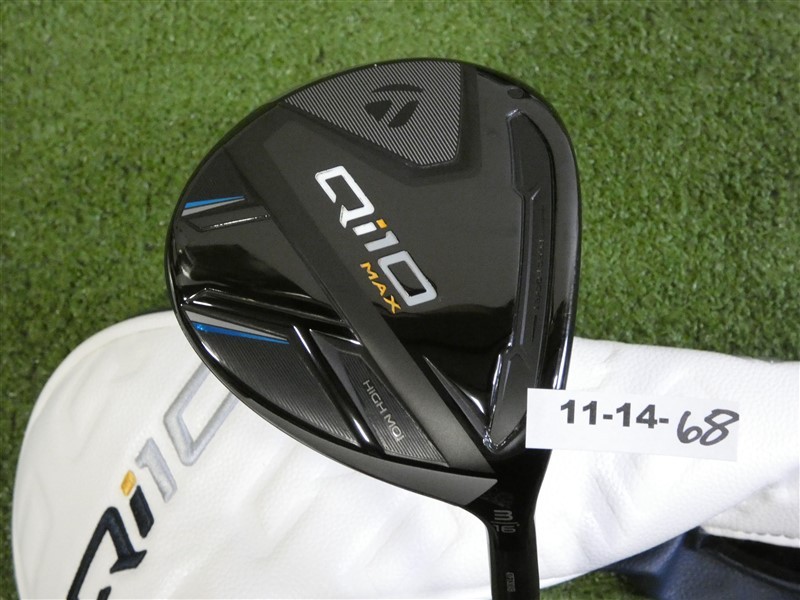 TaylorMade Qi10 Max 16* 3 Wood Speeder NX TCS 50 A Senior with HC Mid Excellent