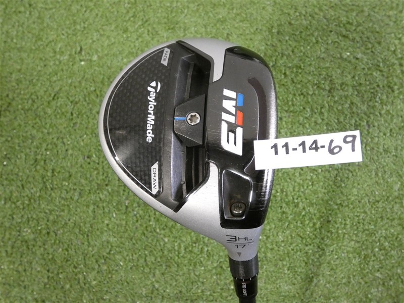 TaylorMade M3 17* 3HL Wood Tour AD IZ-6 Stiff Graphite