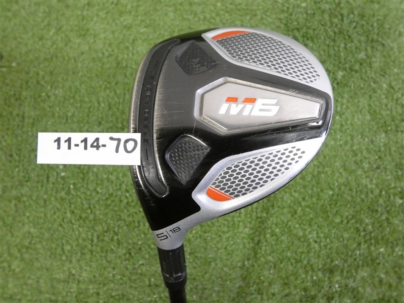 TaylorMade M6 18* Left Hand 5 Wood Atmos 5R Regular Graphite