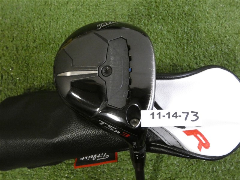 Titleist TSR3 16.5* 3/4 Wood Tensei 1K Black 85 Stiff with HC 41.5″ Excellent