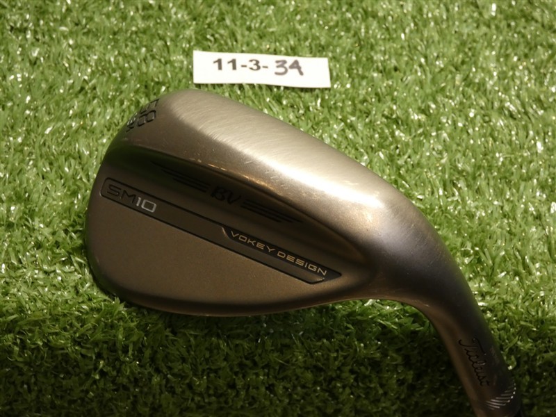 Titleist Vokey SM10 Nickel 58* 08* Lob Wedge M Grind Dynamic Gold Steel