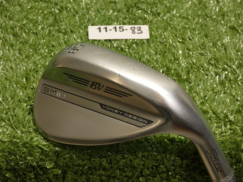 Titleist Vokey SM10 Tour Chrome 58* 10* Lob Wedge S Grind Dynamic Gold Steel