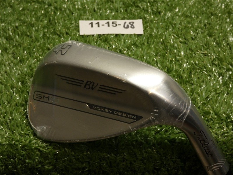 Titleist Vokey SM10 Tour Chrome 52* 08* Gap Wedge F Grind Dynamic Gold Steel New