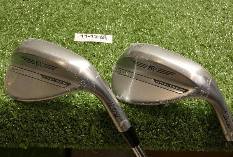 Titleist Vokey SM10 Tour Chrome 54/58* 10* Sand/Lob Wedge Set DG Steel New