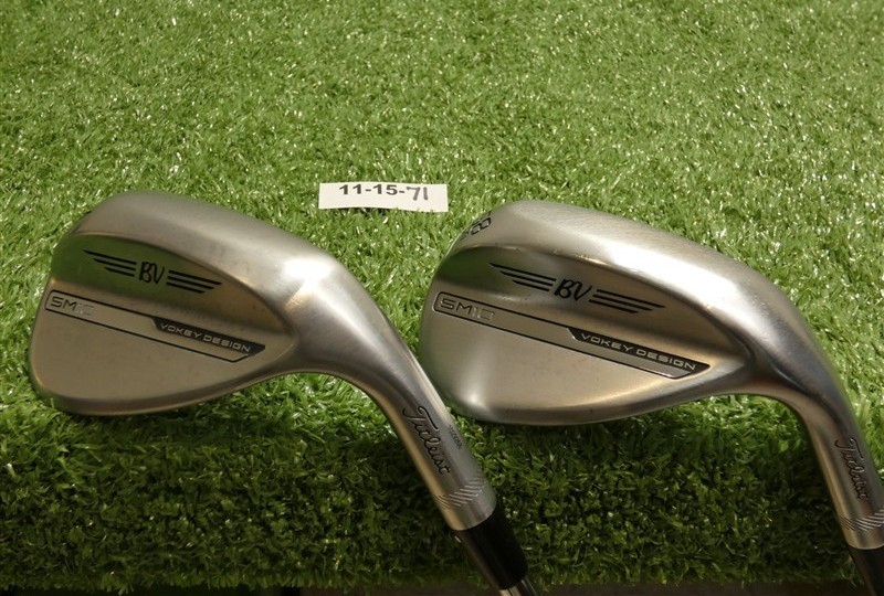 Titleist Vokey SM10 Tour Chrome 54/58* 12* Sand/Lob Wedge Set Dynamic Gold Steel