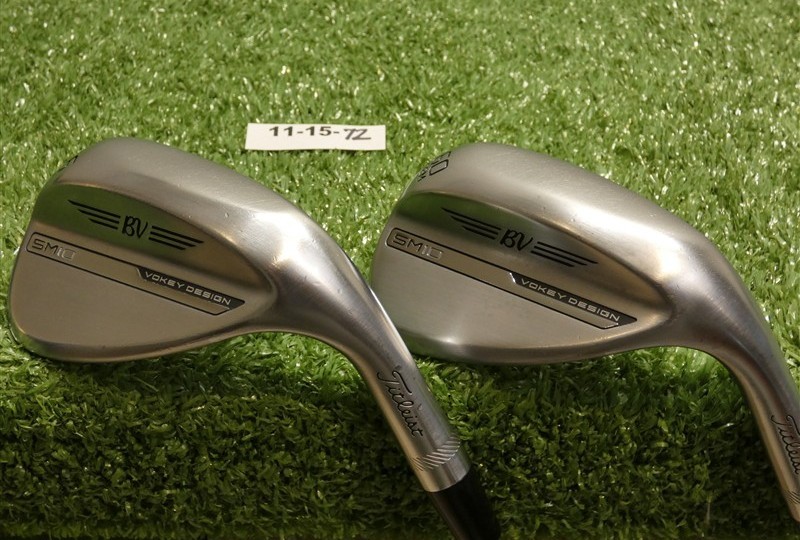 Titleist Vokey SM10 Tour Chrome 56/60* 08* Sand/Lob Wedge Set Dynamic Gold Steel