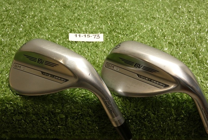 Titleist Vokey SM10 Tour Chrome 56/60* 12* Sand/Lob Wedge Set Dynamic Gold Steel