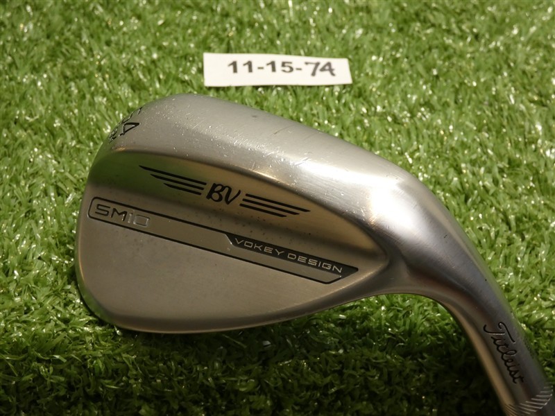 Titleist Vokey SM10 Tour Chrome 54* 08* Sand Wedge M Grind Dynamic Gold Steel