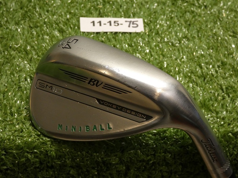 Titleist Vokey SM10 Tour Chrome 54* 10* Sand Wedge S Grind KBS Tour Lite Steel