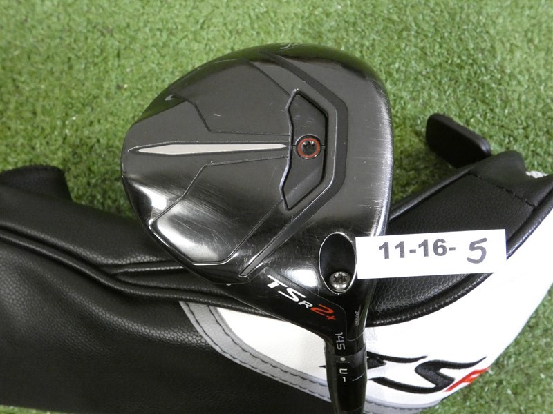 Titleist TSR2+ Plus 14.5* 3 Wood Tensei 1K Black 75 Stiff Graphite w Headcover